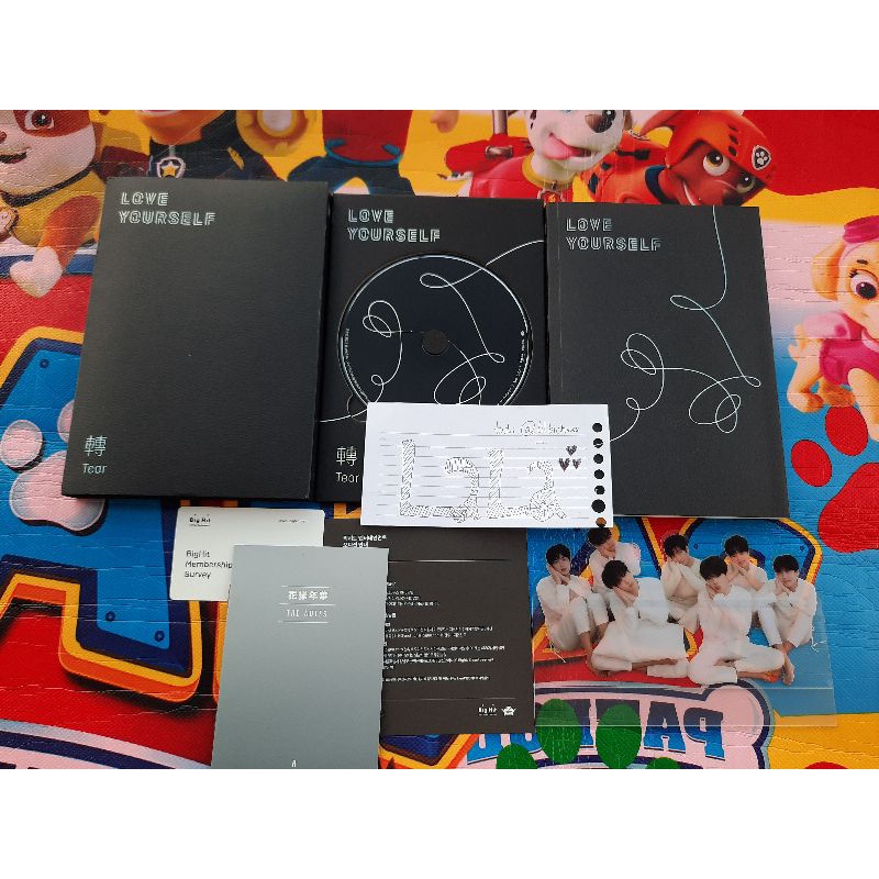 Jual Wts Bts Album Love Yourself Tear Ver E With Poster Minus Pc Shopee Indonesia