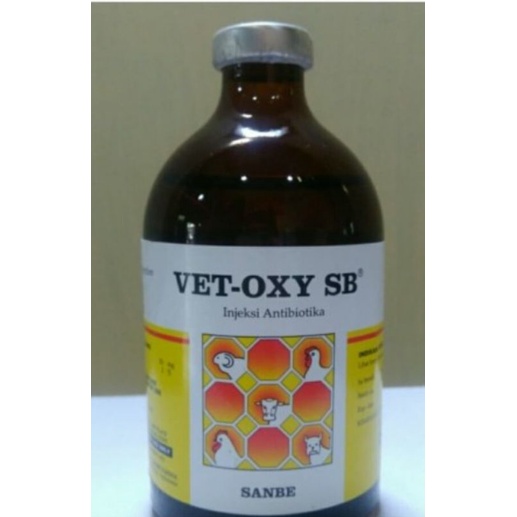 Jual VETOXY SB 100 ML (Antibiotik Oxytetrasiklin Sapi Kuda Kambing
