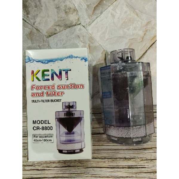 Jual KENT Aquarium Filter Bucket Multi Fungsional CR-8800 | Shopee ...