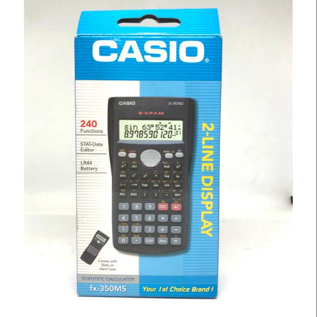 Jual CASIO SCIENTIFIC CALCULATOR FX-350MS | Shopee Indonesia