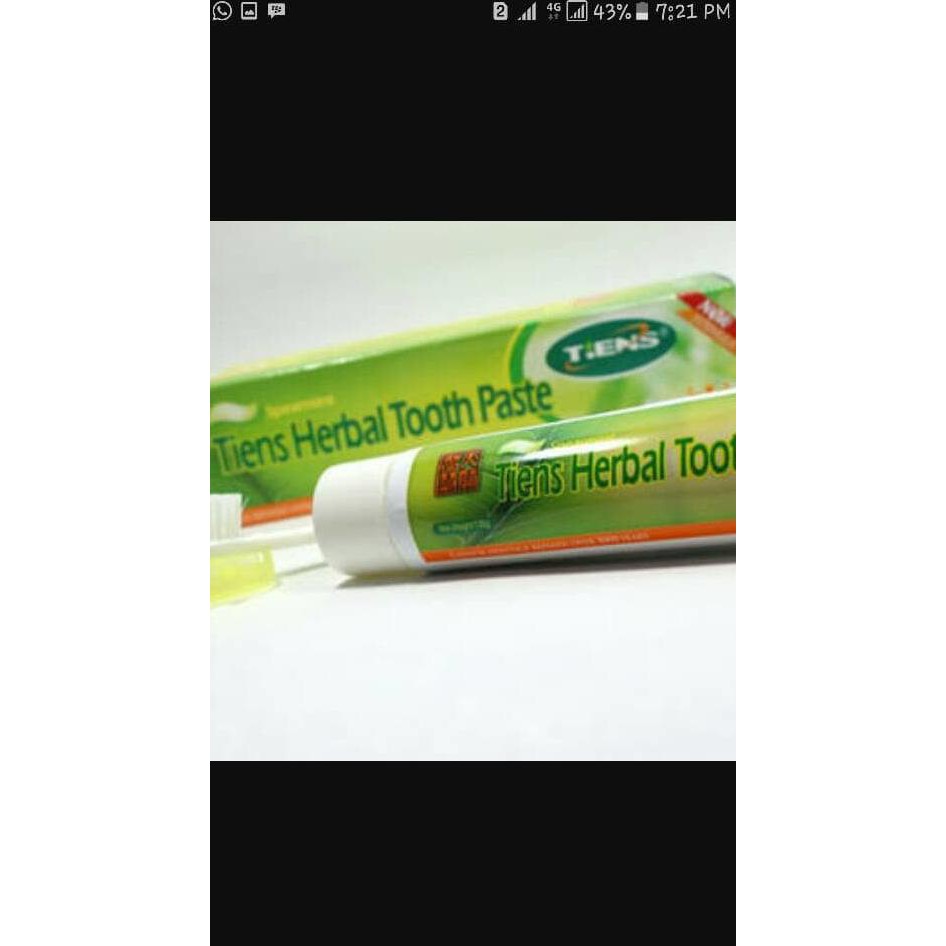 Jual Tiens Herbal Toothpaste ( pasta gigi ) Shopee Indonesia