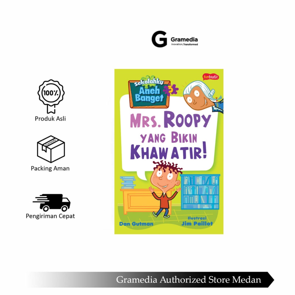 Jual Gramedia Medan Sekolahku Aneh Banget Mrs Roopy Yang Bikin