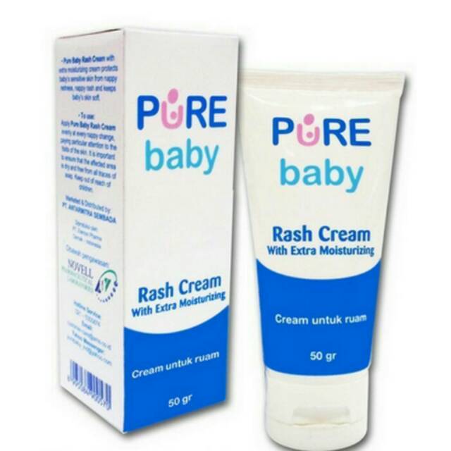 Jual Pure baby rash cream untuk ruam popok | Shopee Indonesia
