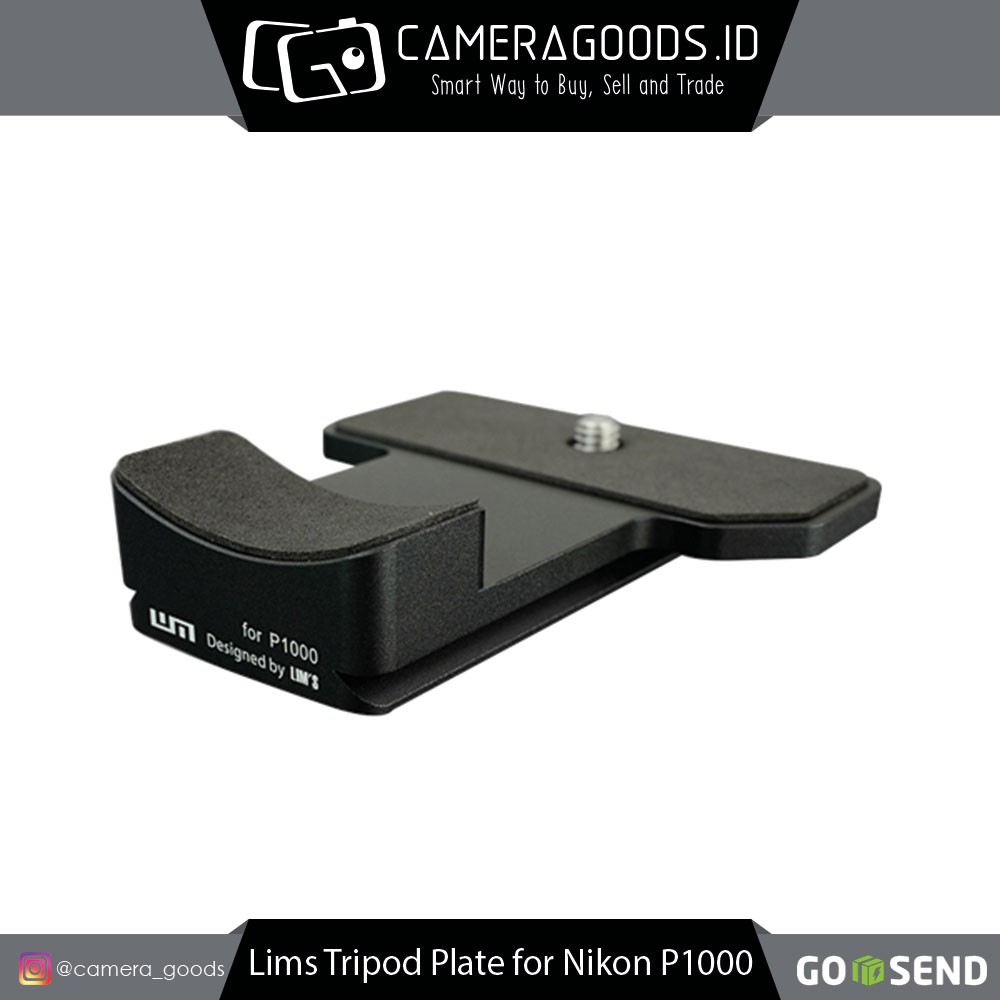 Jual Lims Quick Release Dovetail Tripod Plate For Nikon P1000 PL