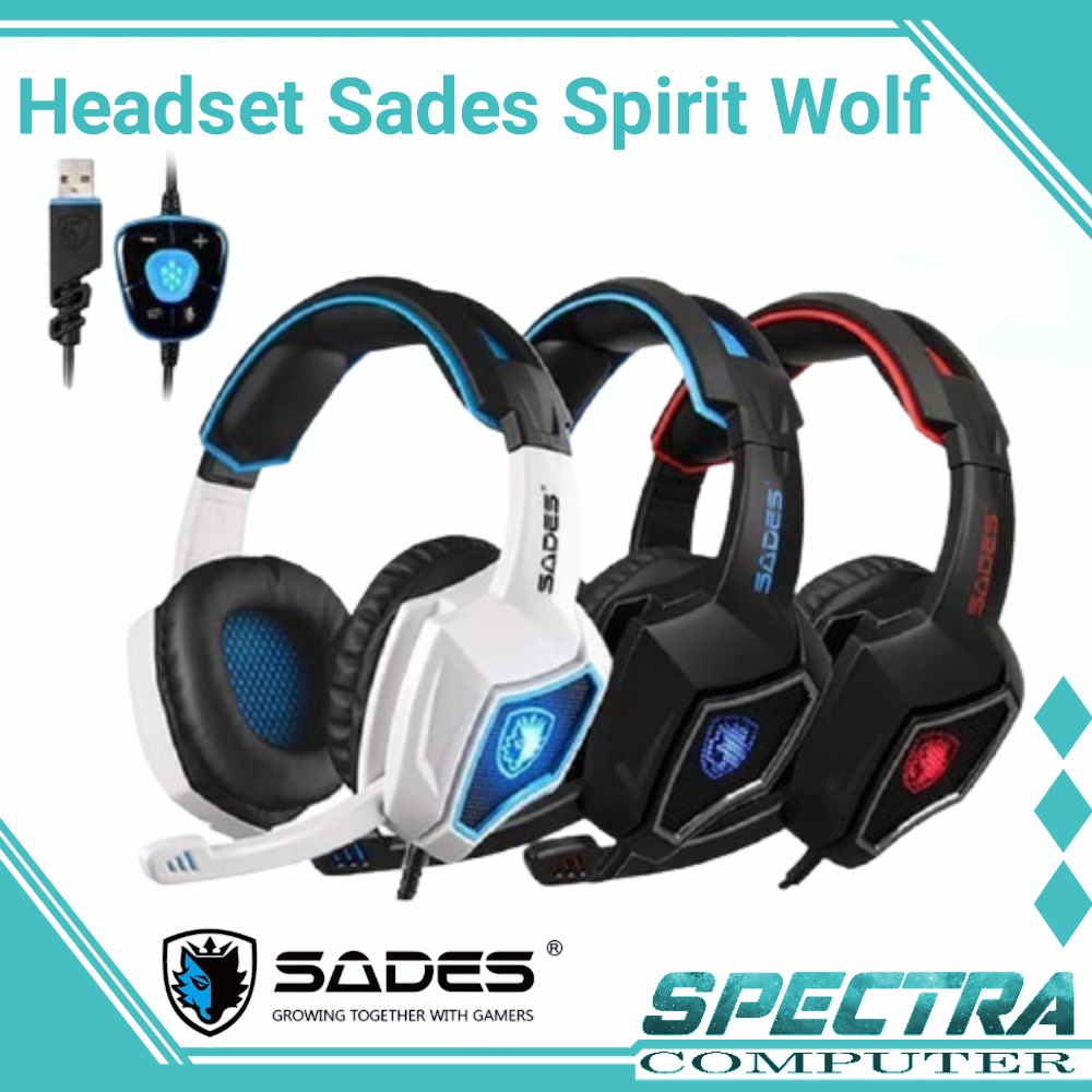 Sades headset spirit wolf 7.1 new arrivals