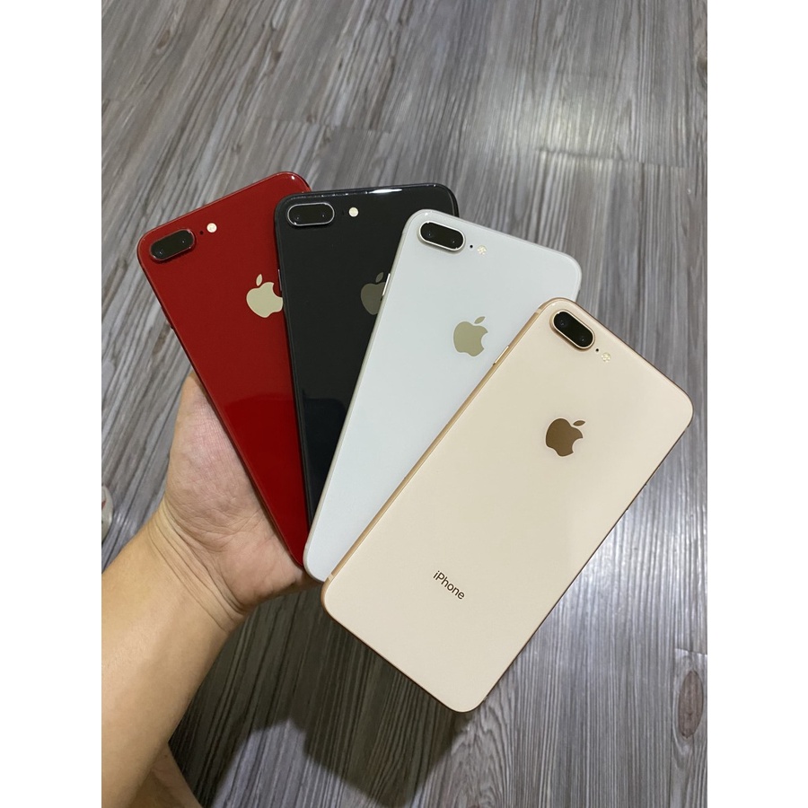 Jual IPHONE 8 PLUS 256 GB 100% SECOND ORIGINAL EX INTER FULLSET - GRAY