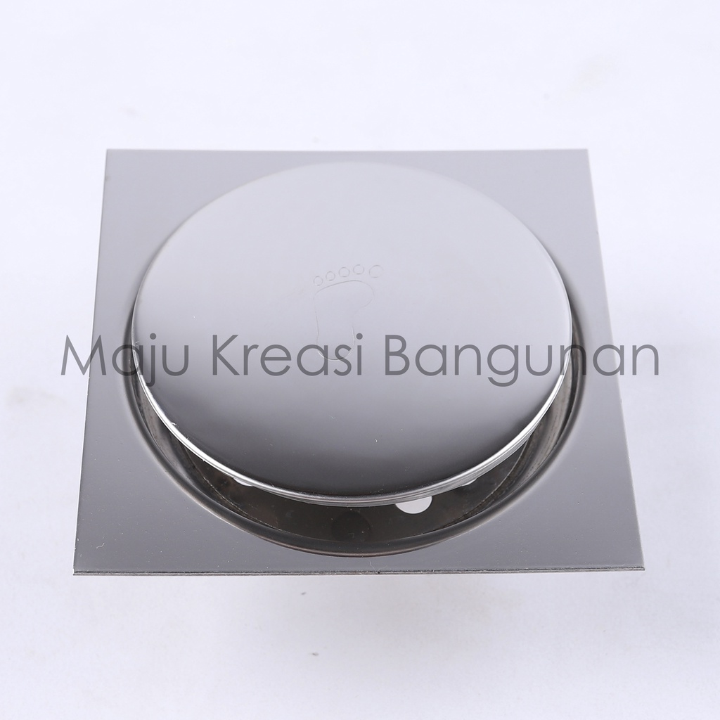 Jual Saringan Got Injak Pencet Tekan Izumo Stainless Steel Floor Drain ...