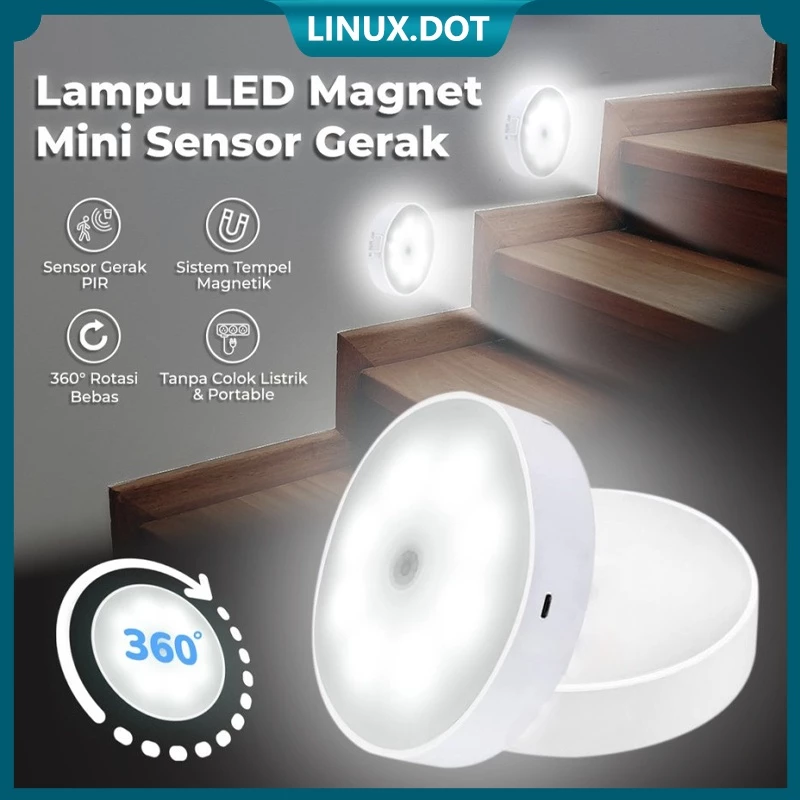 Temukan Keajaiban Lampu Sensor Gerak LED Serbaguna yang Bikin Rumahmu Lebih Nyaman!