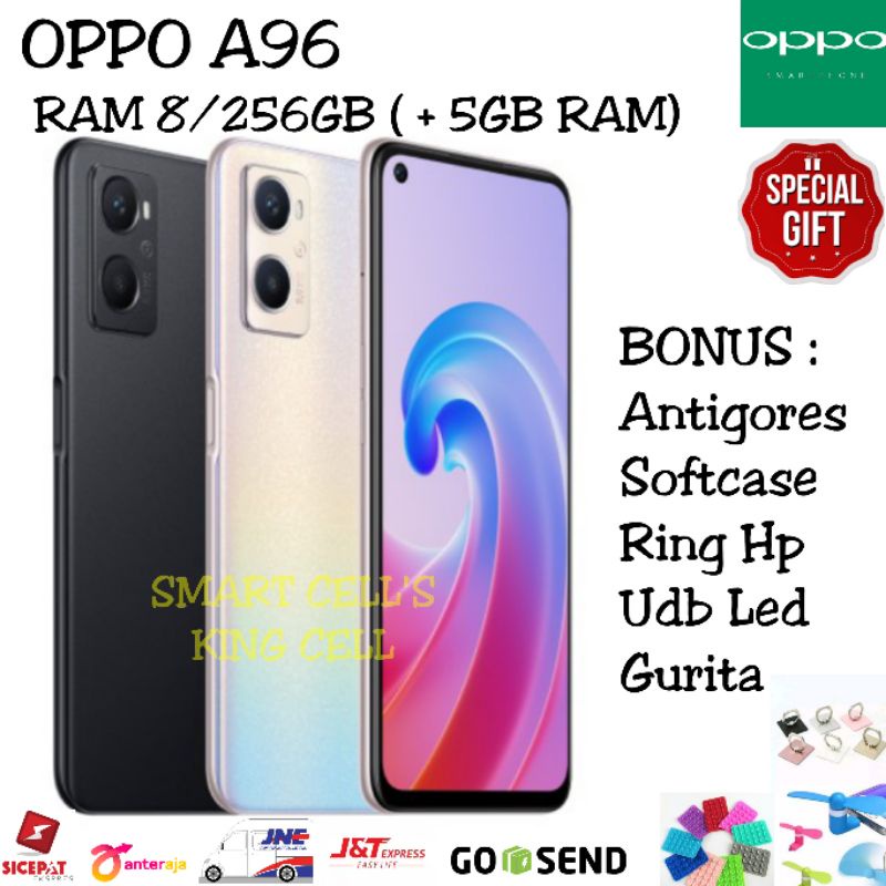 Jual OPPO A96 RAM 8/256GB | RAM 13/256GB GARANSI RESMI OPPO INDONESIA ...