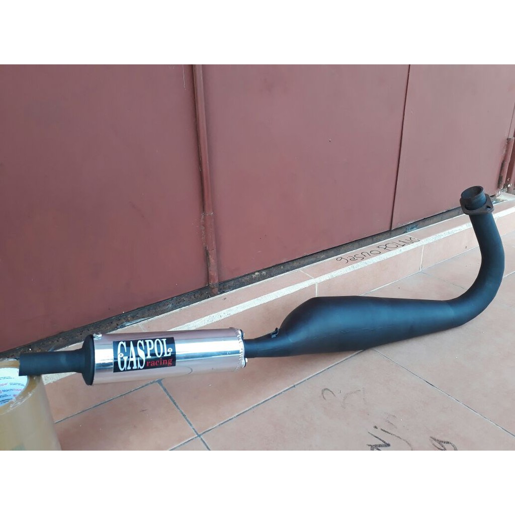 Jual Knalpot Kolong Noguchi Dop Hitam RX King Gaspol Racing | Shopee ...