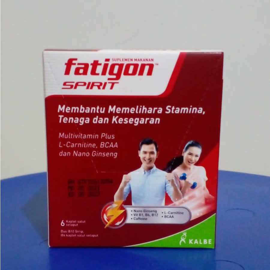 Jual Fatigon Spirit 1 Box 10 Strip 60 Pcs Shopee Indonesia