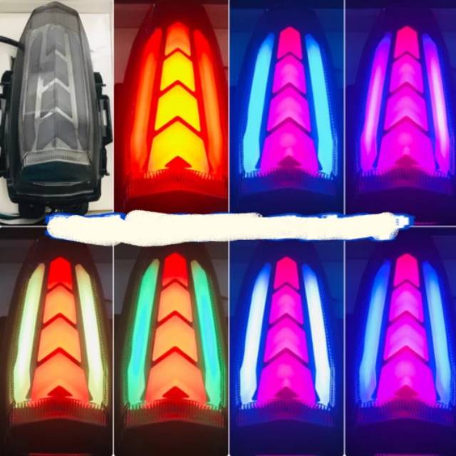 Jual LAMPU STOP LED RUNNING YAMAHA R15 V3 / STOPLAMP LED RUNNING R15 ...