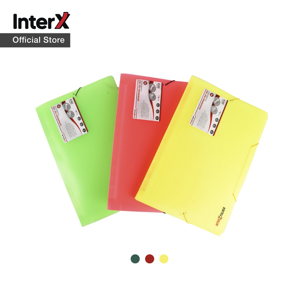 Jual InterX Folder Expanding File Tali (Flou) / Map Harmonika Arsip ...