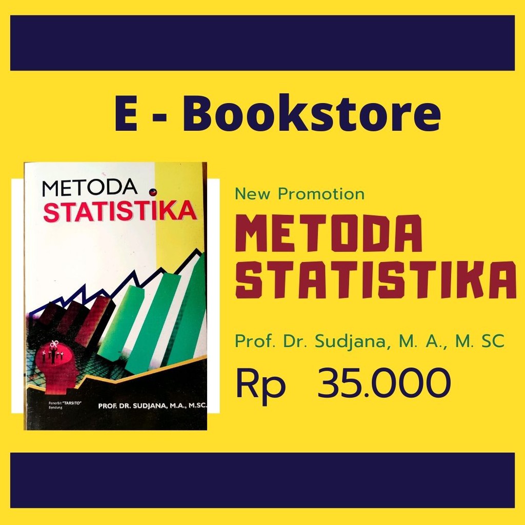 Jual Metoda Statistika (Prof Sudjana) | Shopee Indonesia