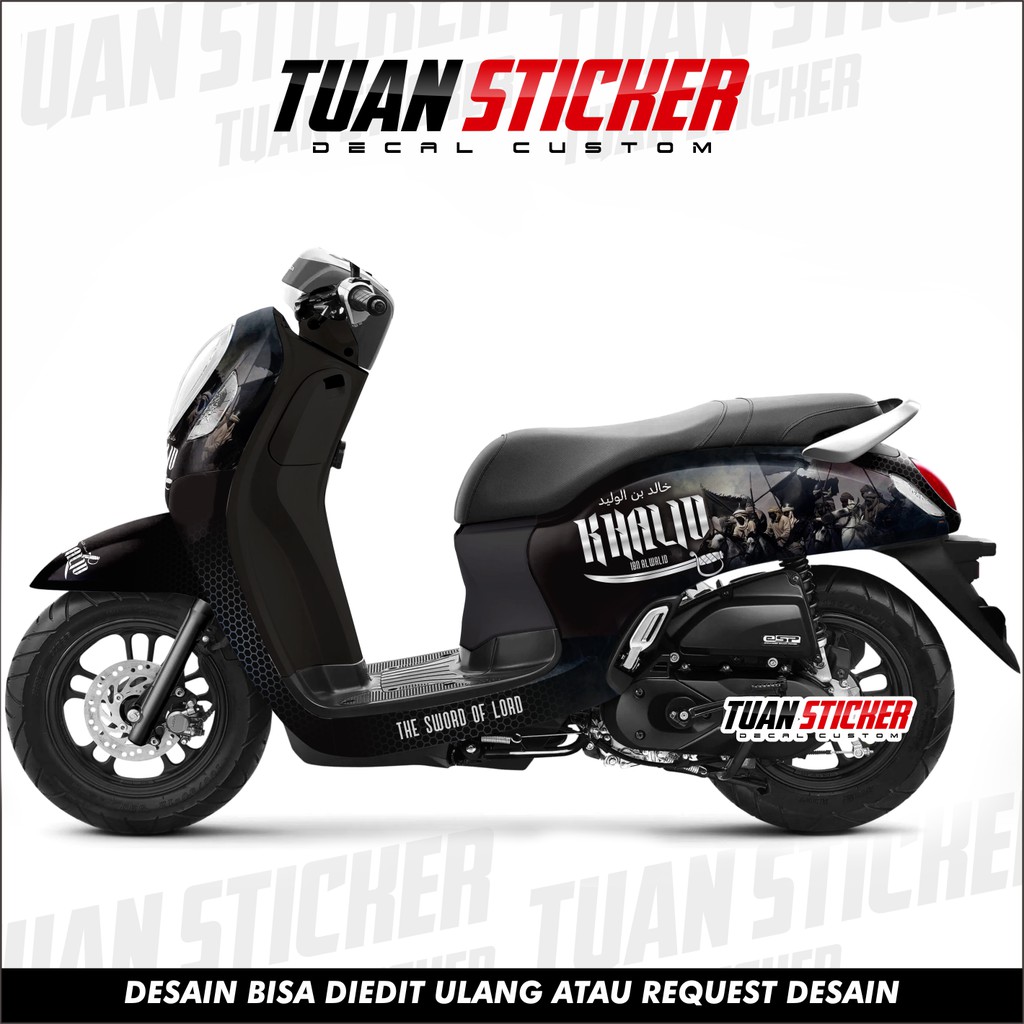 Jual Sticker Striping Decal Scoopy Sticker Scoopy Striping