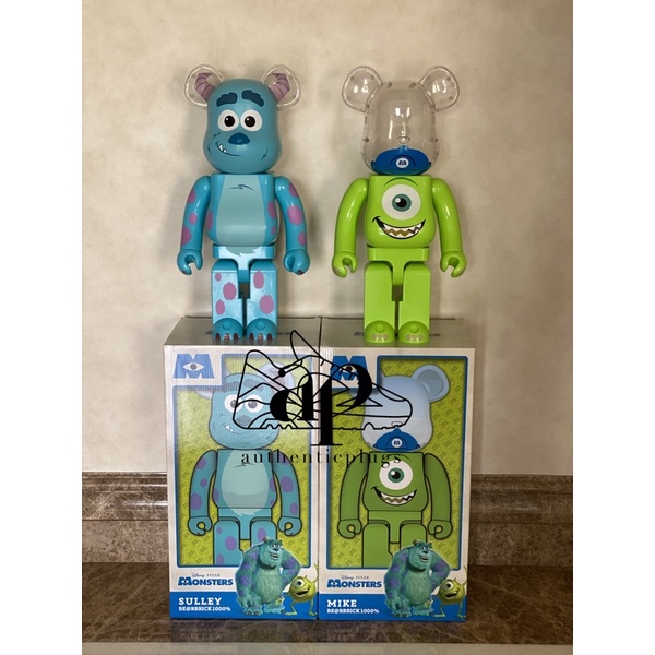 Jual Bearbrick Disney Pixar Monsters Inc Mike Sulley 1000% | Be