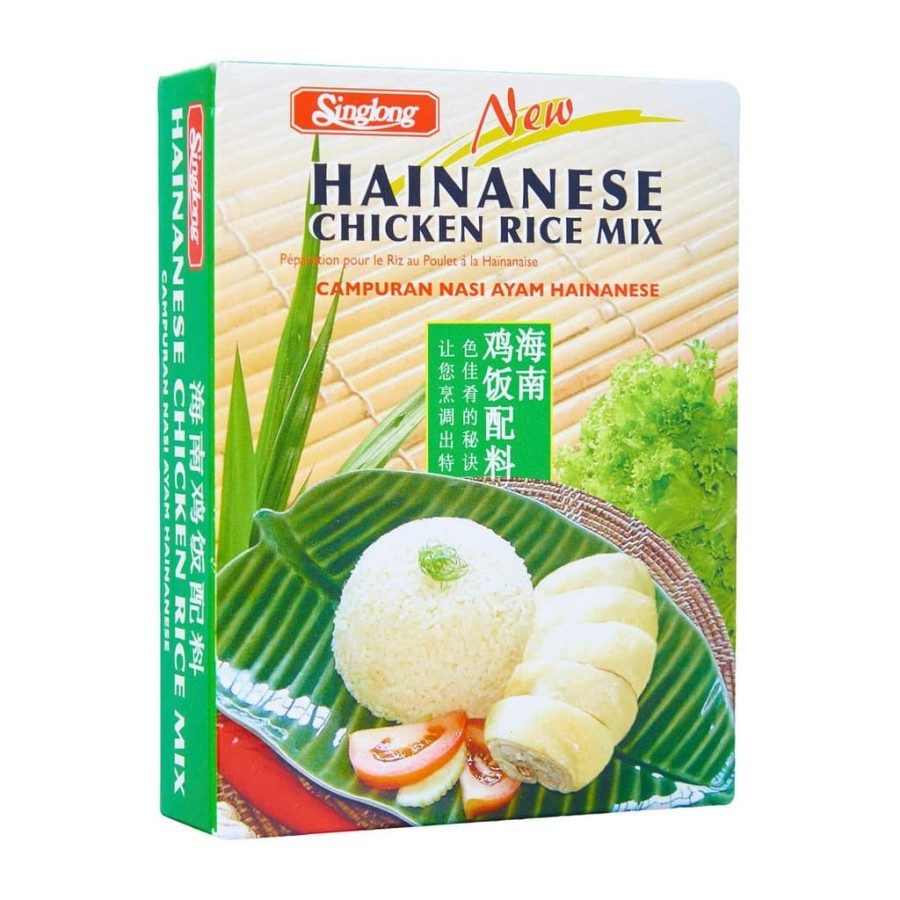 Jual Singlong Hainam Chicken Rice Bumbu Nasi Ayam Hainanese Instan ...