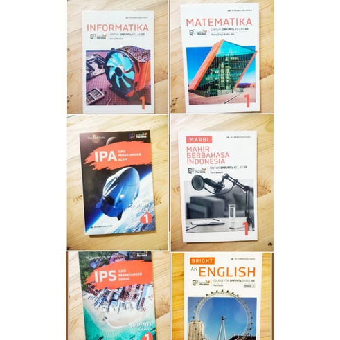 Jual Buku Kurikulum Merdeka Infomatika-Mtk-Ipa-Ips-B.indo-Inggri/K ...