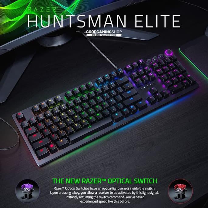 Jual Razer Huntsman Elite - Gaming Keyboard - Purple | Shopee Indonesia