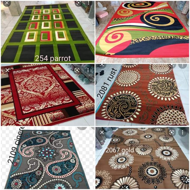 Tapis Moderne Effet 3D Goutte D'eau 160x210 Cm - Gris/Blush (Qualité Supérieure)