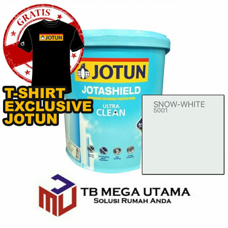 Jual Jotun Jotashield Ultra Clean 5001 Snow White 2,5 Liter Cat