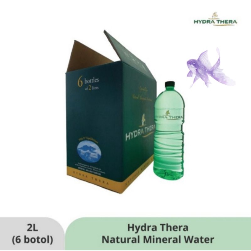 Jual Hydra Thera Mineral Water / Hydra Thera Mineral Water 2 Liter / 1 ...