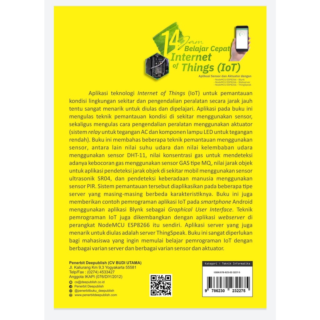 Jual Buku 14 Jam Belajar Cepat Internet of Things IoT | Shopee Indonesia