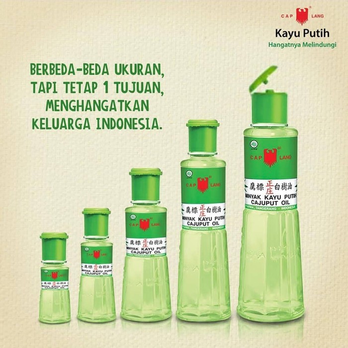 Jual Minyak Kayu Putih Cap Lang 30ml | 60ml | 120 Ml | 210 Ml | Shopee ...