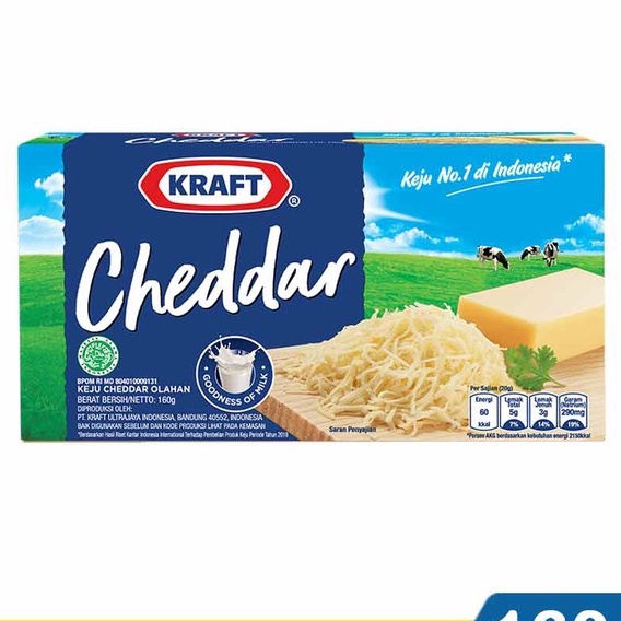 Jual Kraft Cheddar 165g | Shopee Indonesia