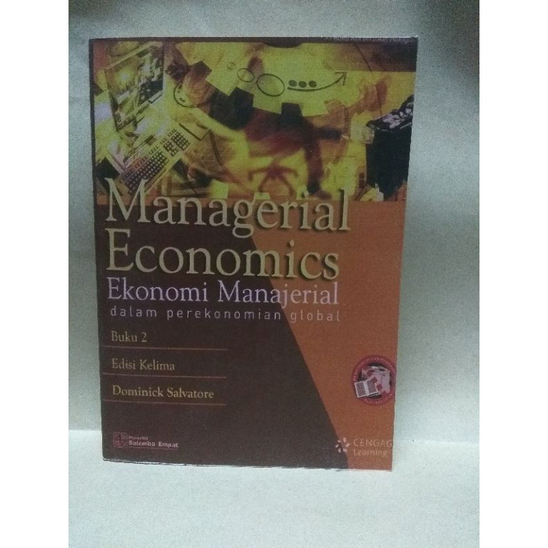 Jual Managerial Economics (Ekonomi Manajerial) Buku2 Edisi5 By Dominick ...