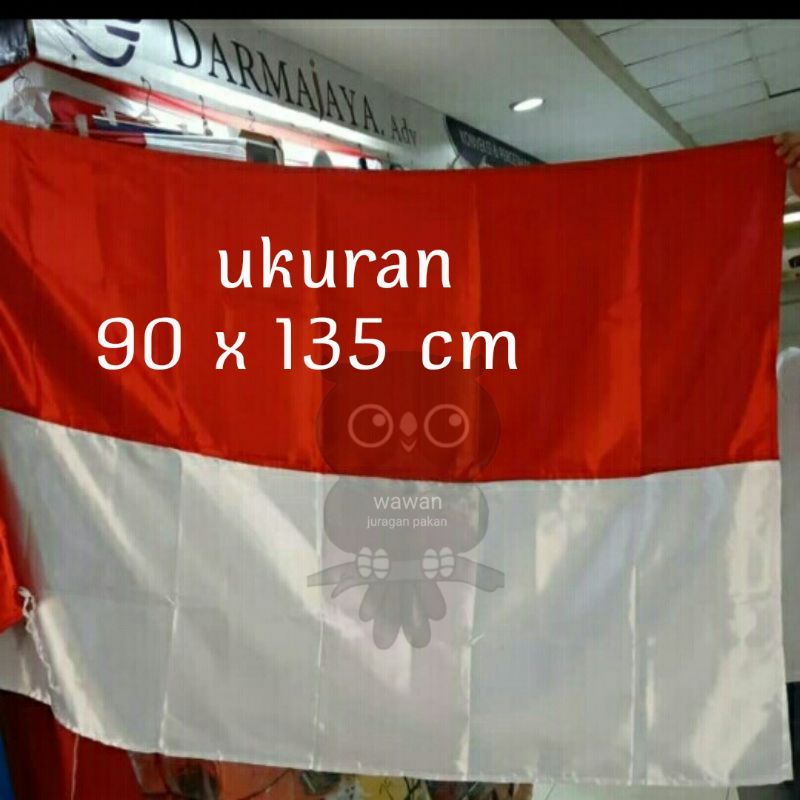 Jual Bendera Merah Putih Ukuran 90 X 135 Cm Shopee Indonesia