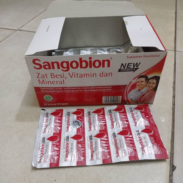 Jual Sangobion Kapsul Per Strip | Shopee Indonesia