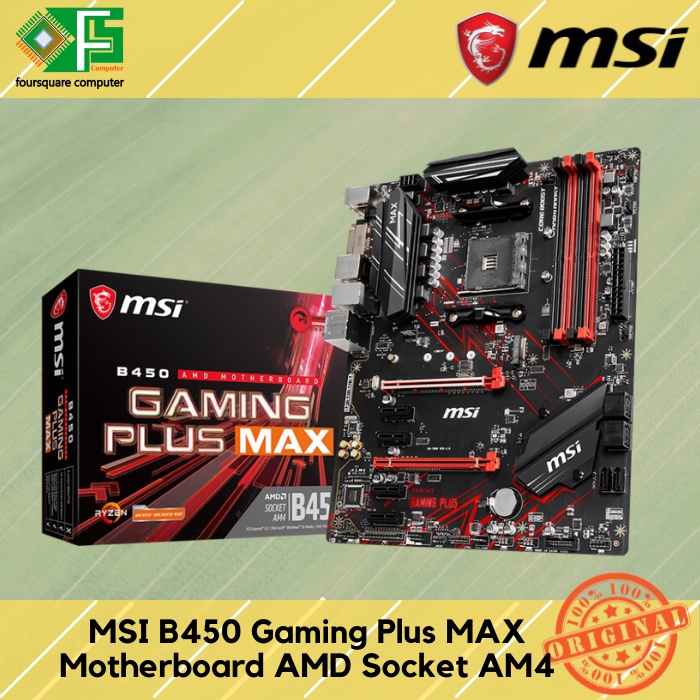 Msi B450 Gaming Plus Max Ryzen 2700x Msi B450 Gaming Plus
