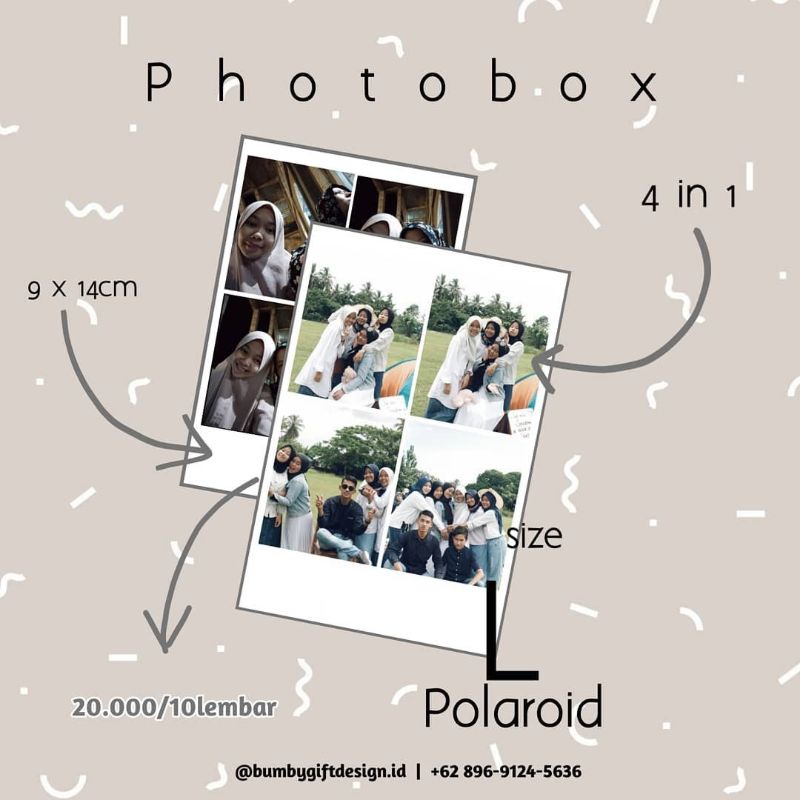 Jual Cetak Photobox 4 In 1 ISI 10PCS | Shopee Indonesia