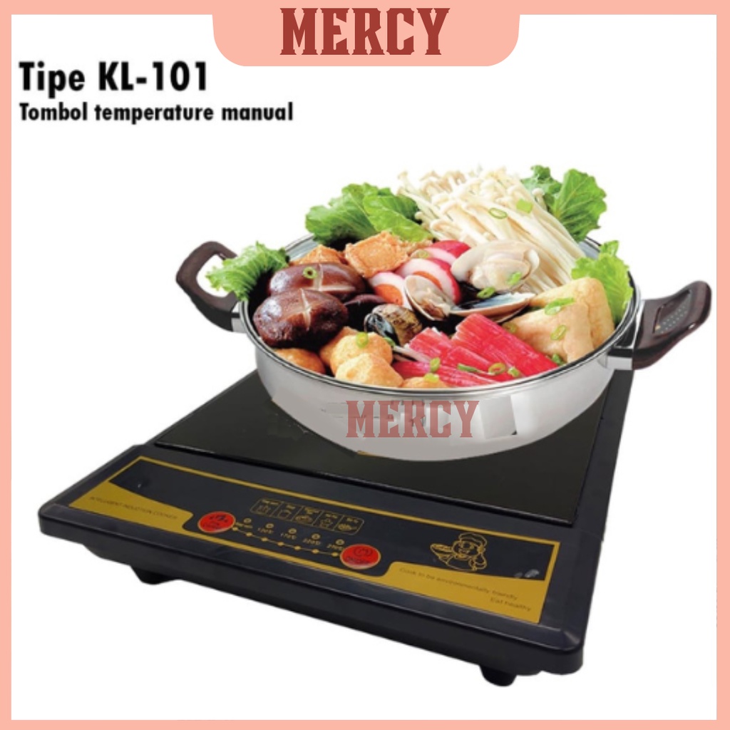 Jual Kompor Induksi Listrik 1200 watt - black Kompor Induksi Listrik