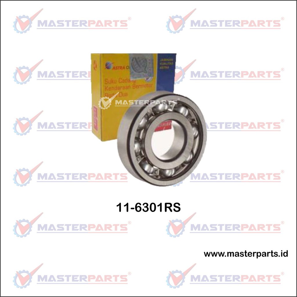 Jual Bearing - lahar roda Aspira 6301RS (11-6301RS) | Shopee Indonesia