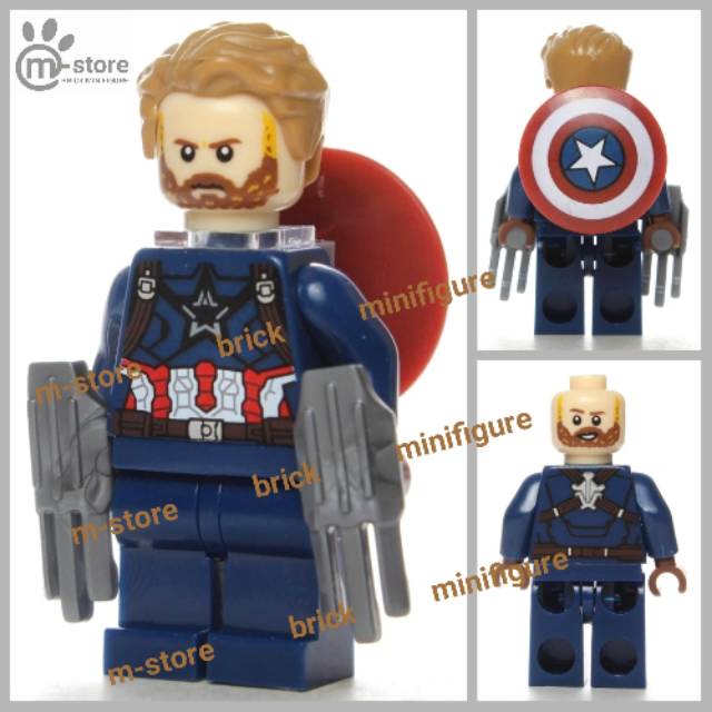 Jual lego avengers infinity war captain america building blocks