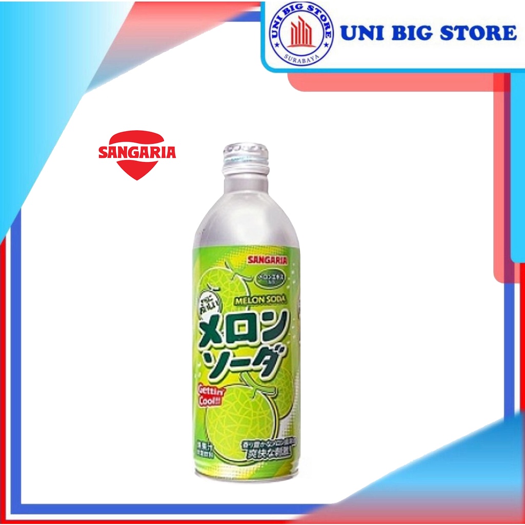 Jual Sangaria Ramune Bottle Melon Soda Drink 600 Ml Japan Sparkling ...