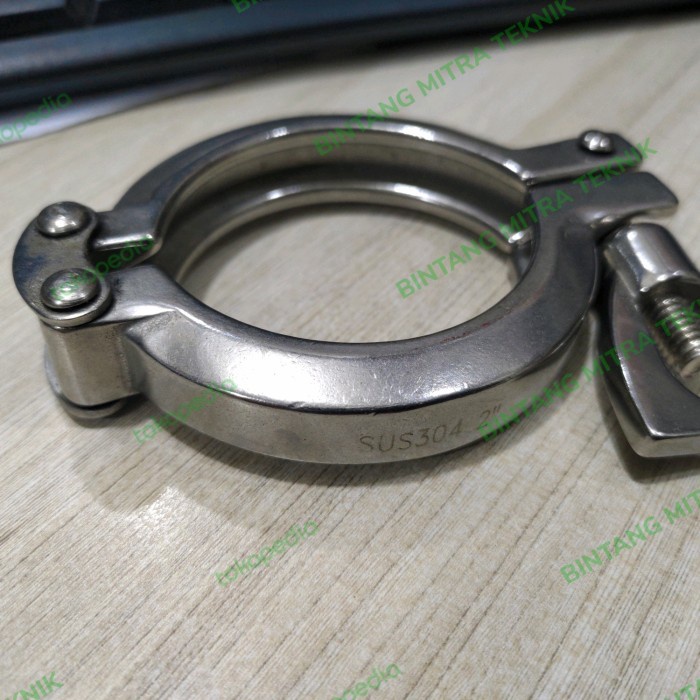 Jual KLEM CLAMP FERRULE SANITARY SS304 2