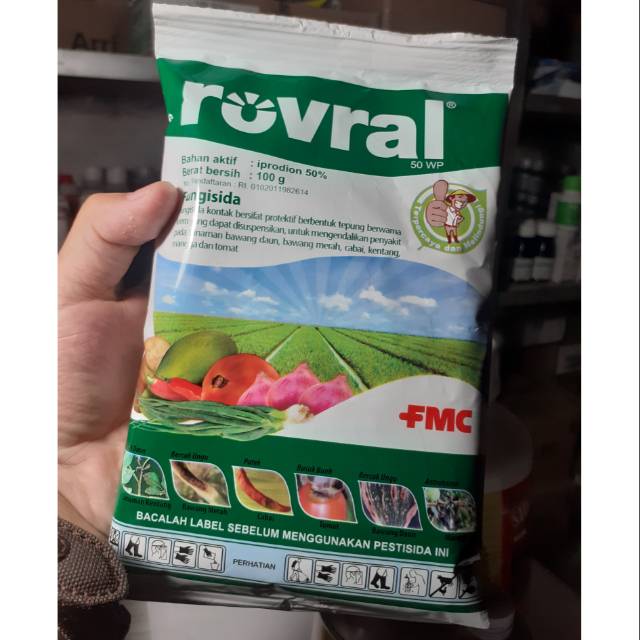 Jual PRODUK- ROVRAL 50 WP OBAT PENYAKIT TANAMAN 100 GRAM . | Shopee ...