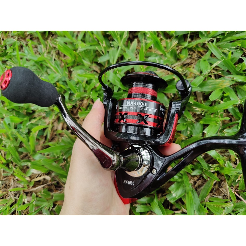 Jual reel pancing besi 20kg max drag CNC handle Alat Gulungan Pancing ...