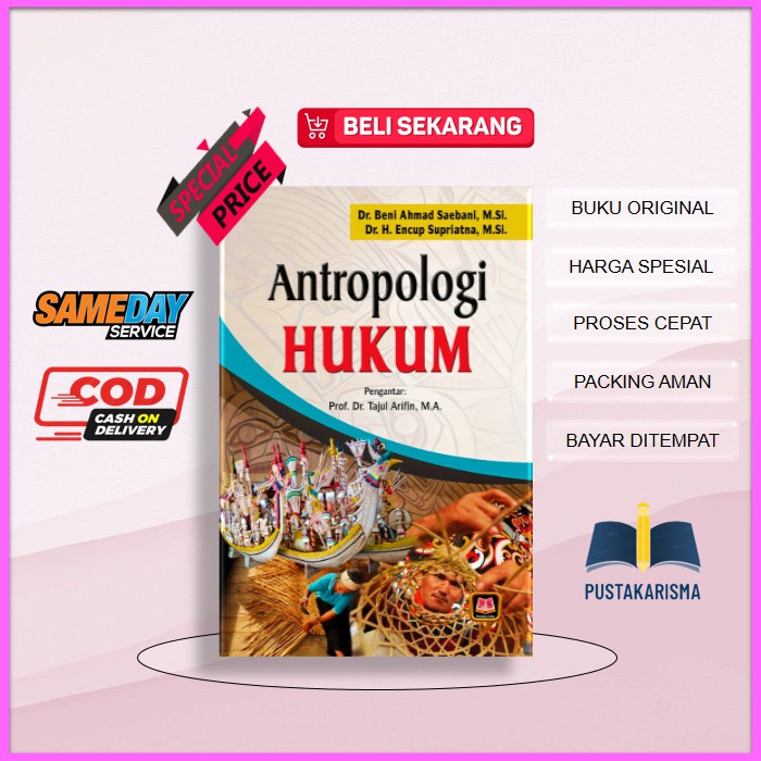 Jual Buku Antropologi Hukum Karya Penulis Beni Ahmad Saebani Terbitan ...