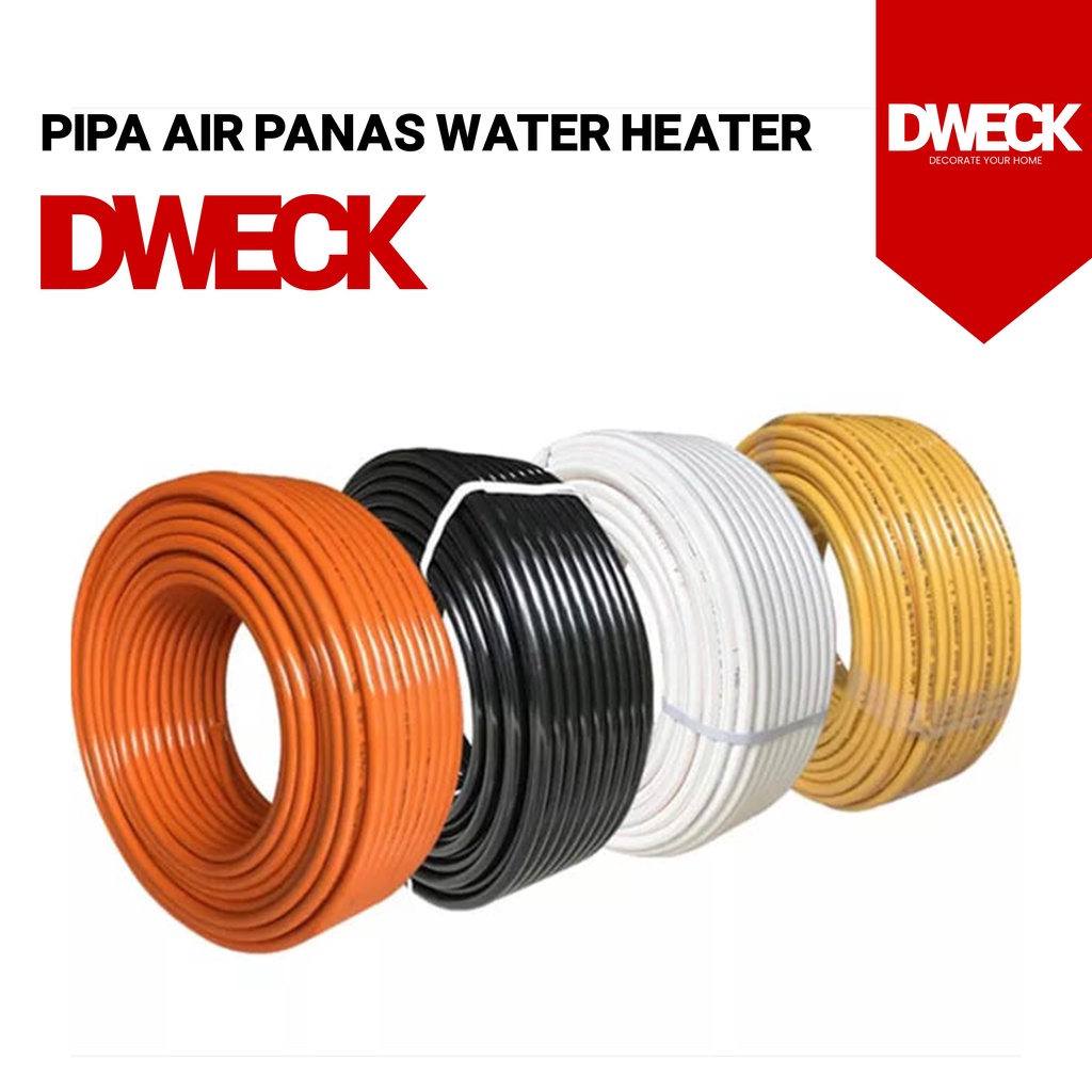 Jual Selang Air Panas / Selang Water Heater 1/2 inch / Pipa Air Panas |  Shopee Indonesia
