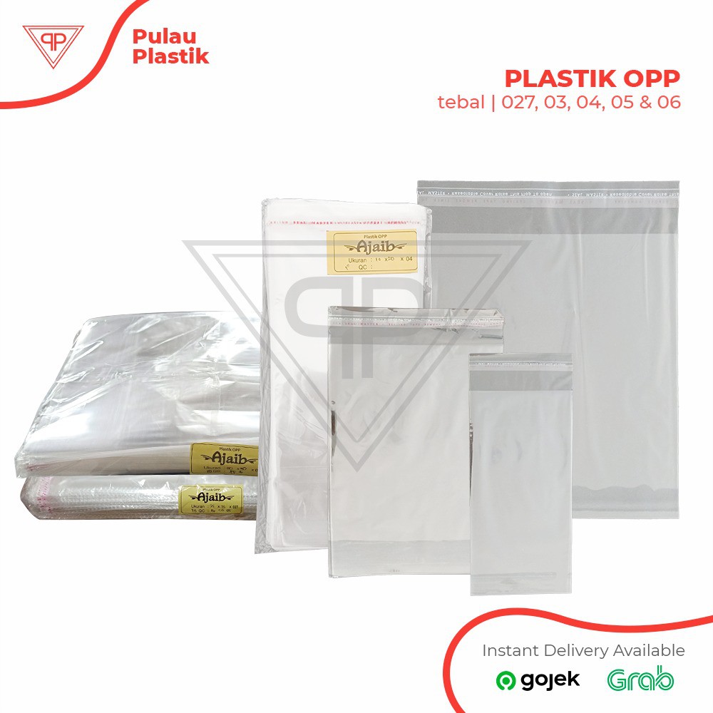 Jual Plastik Opp 30x40plastik Sealplastik Lem100pcs Shopee Indonesia 1238