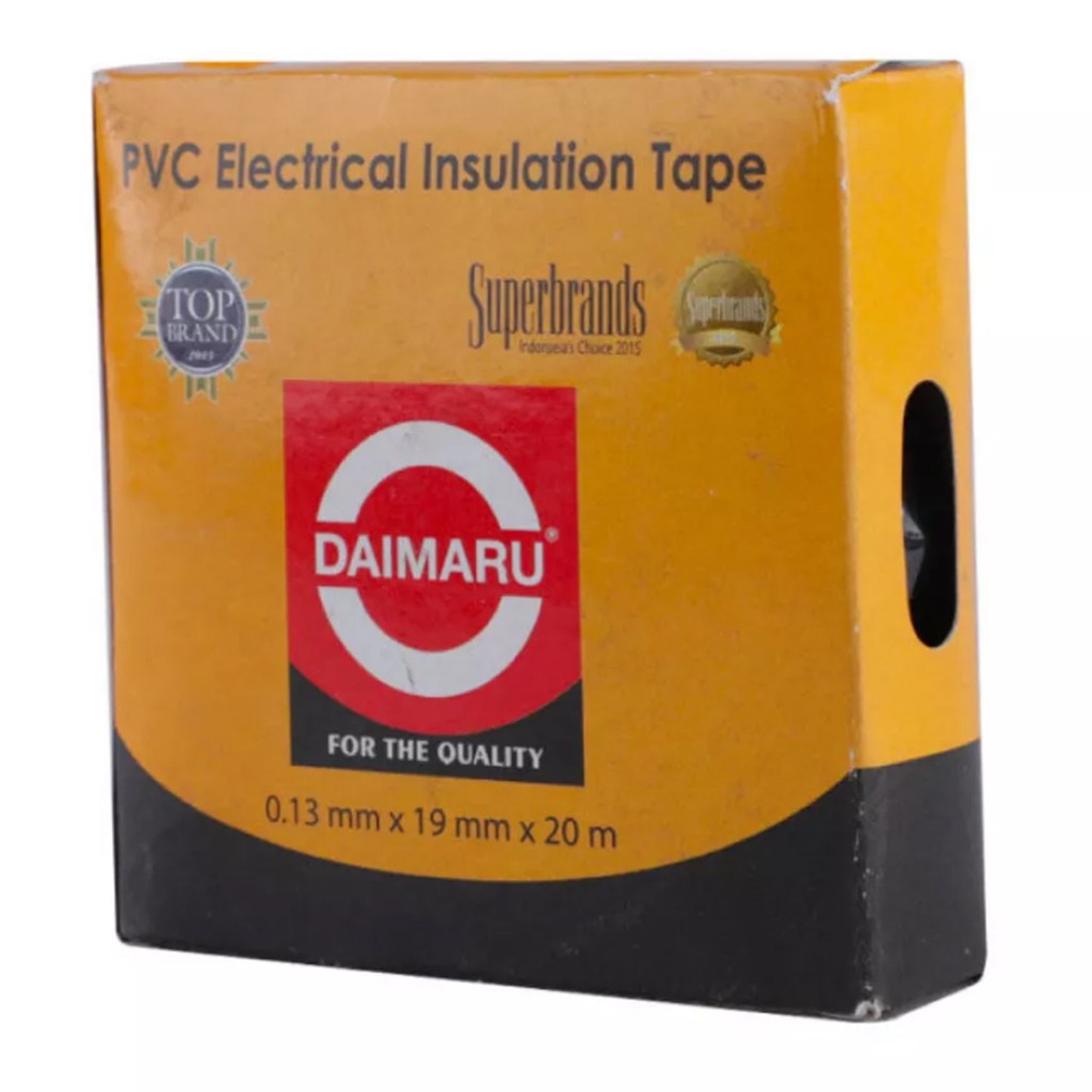 Jual Isolasi Terbaik DAIMARU PVC Electrical Insulation Tape Isolasi ...