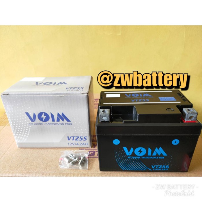 Jual Aki Motor Beat Fi,Scoopy,Vario 110 GTZ5S Thunder Aki Kering