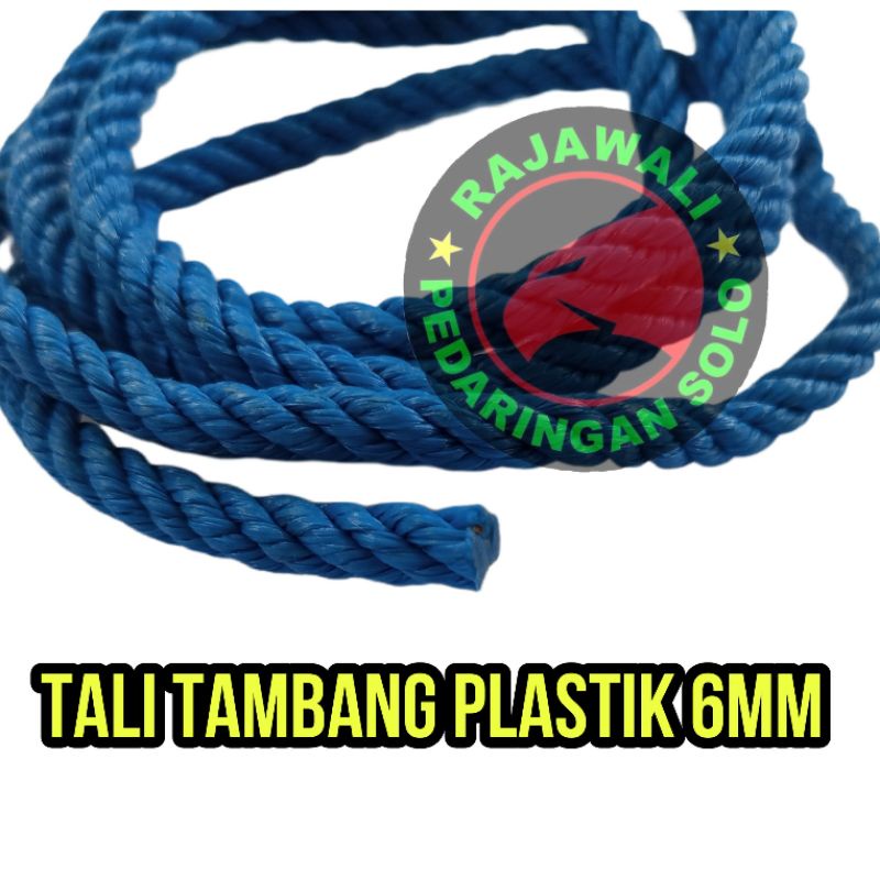 Jual TALI TAMBANG PLASTIK 6mm PER METER | Shopee Indonesia