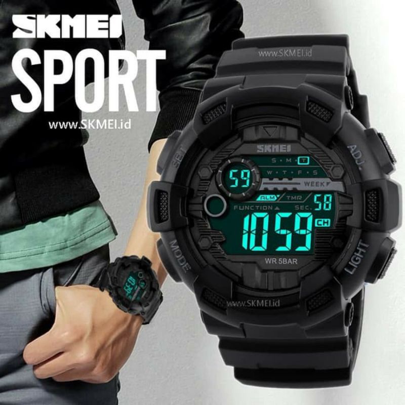 Skmei hot sale 1243 black