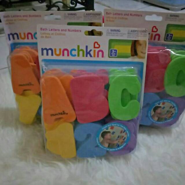 Jual Munchkin Alphabet Bath Letters & Numbers | Shopee Indonesia
