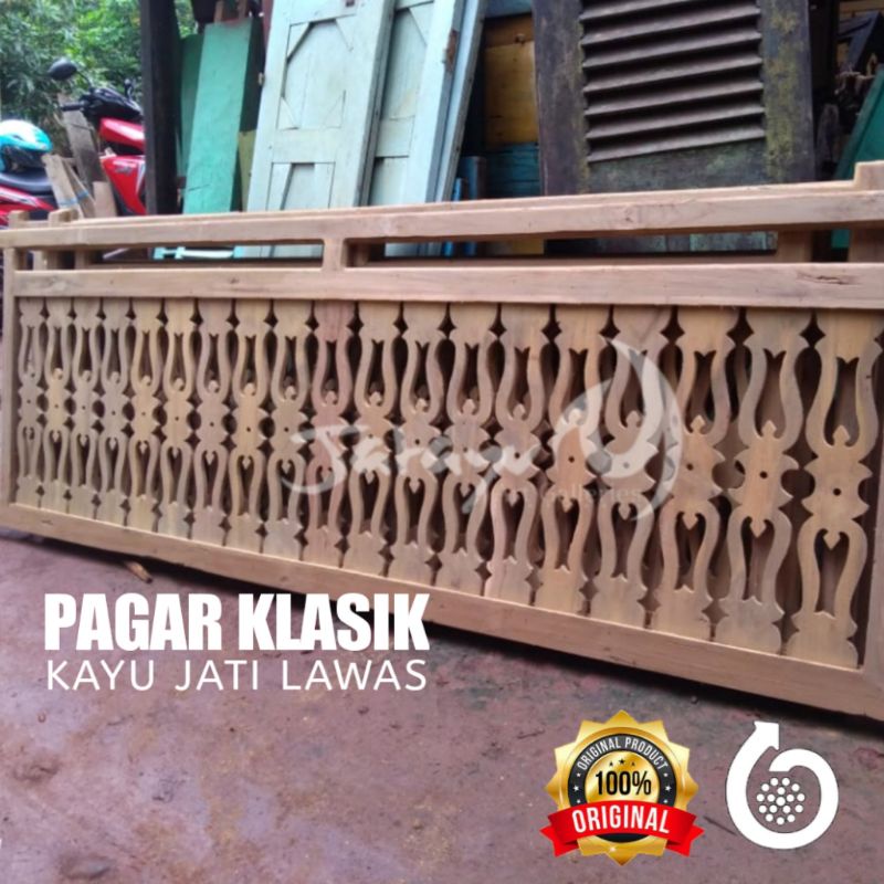 Jual Ralling pagar teras rumah joglo jawa klasik | Shopee Indonesia